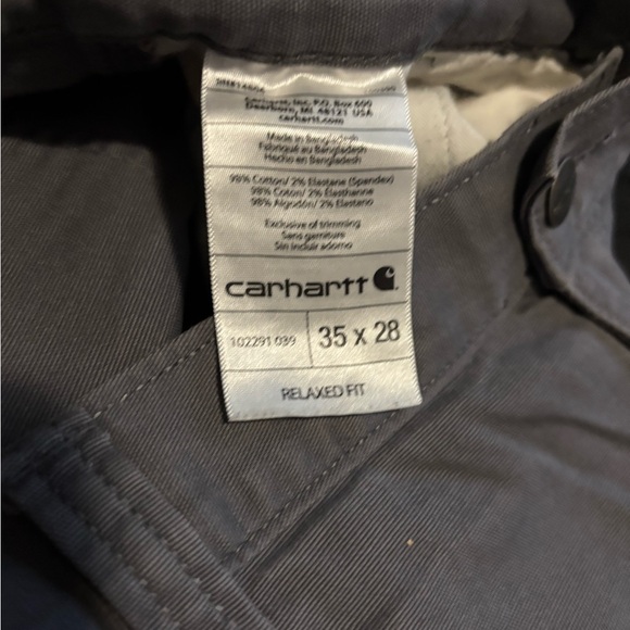 Carhartt Relaxed Fit Pants Grey - Picture 4 of 4